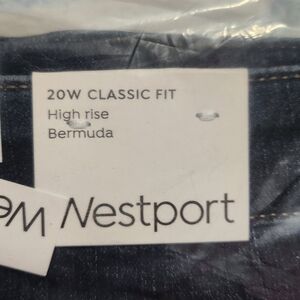 Westport High-rise Bermuda Shorts - Size 20W NWT